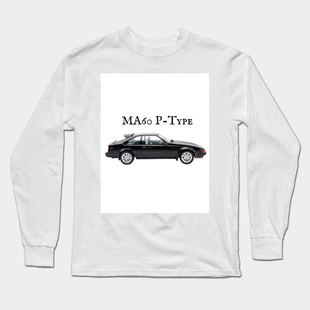 Toyota Celica Supra MA60 P-Type Long Sleeve T-Shirt by Trevor1984